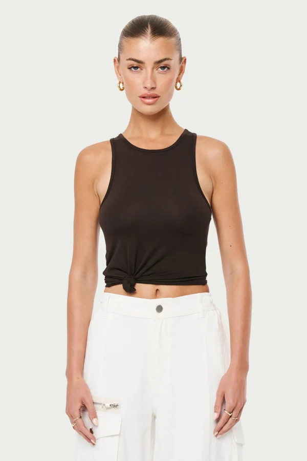 The Couture Club Knotted Racer Vest