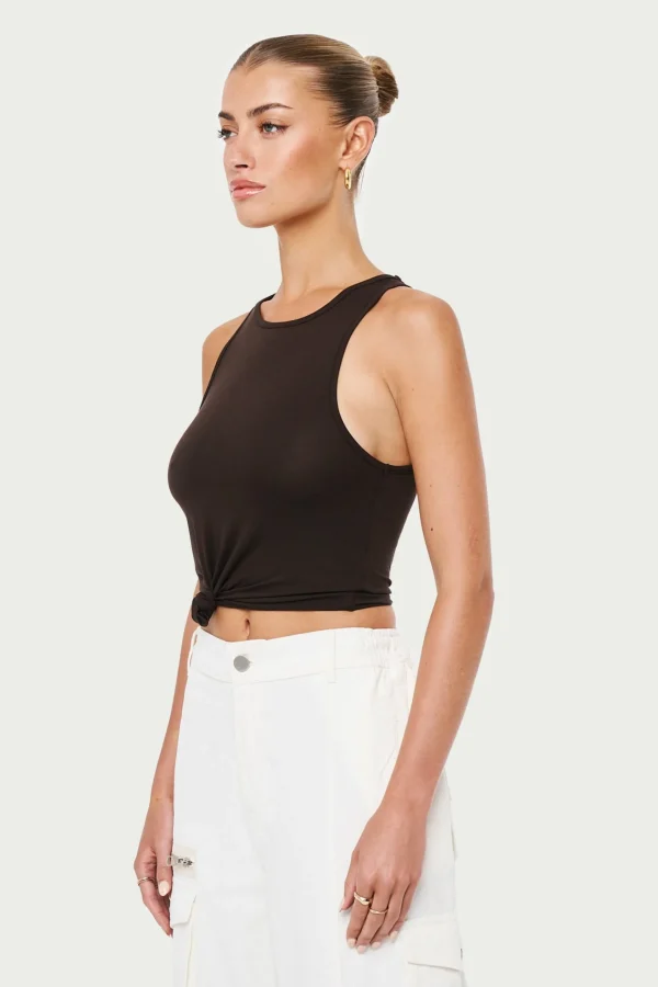 The Couture Club Knotted Racer Vest