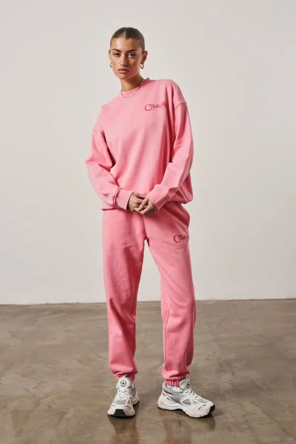 The Couture Club Mixed Font Couture Logo Joggers