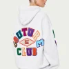 The Couture Club Multi Chenille Badged Hoodie