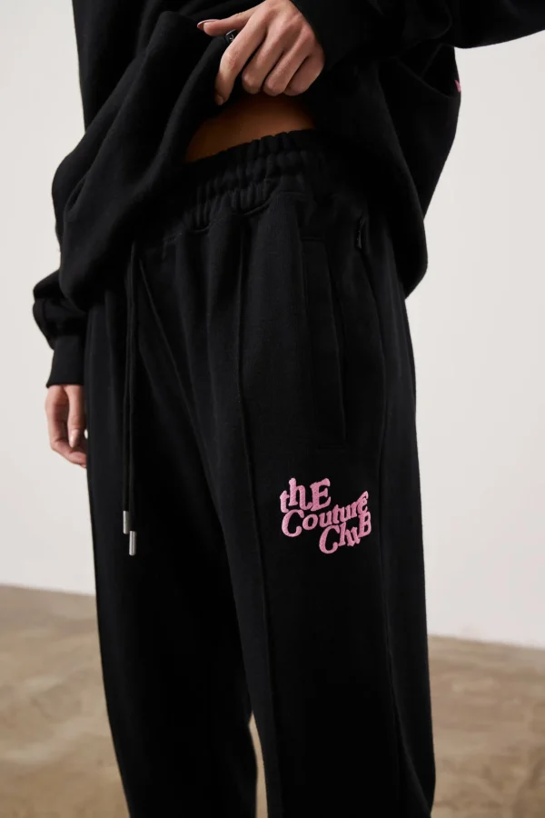 The Couture Club Multi Font Members Only Joggers