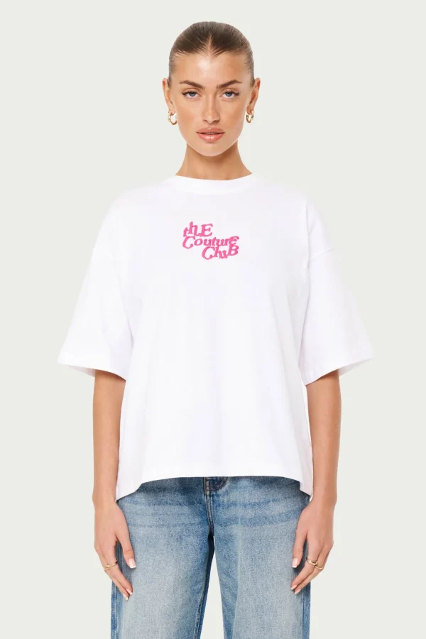 The Couture Club Multi Font Relaxed T-Shirt