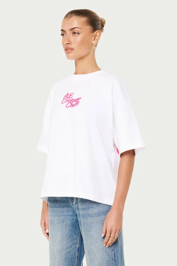 The Couture Club Multi Font Relaxed T-Shirt