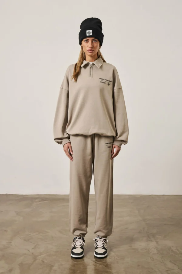 The Couture Club Multi Graphic Relaxed Polo Top