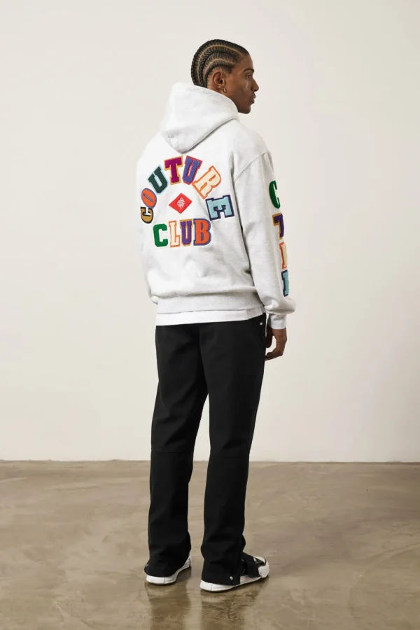 The Couture Club Multibadge Chenille Hoodie