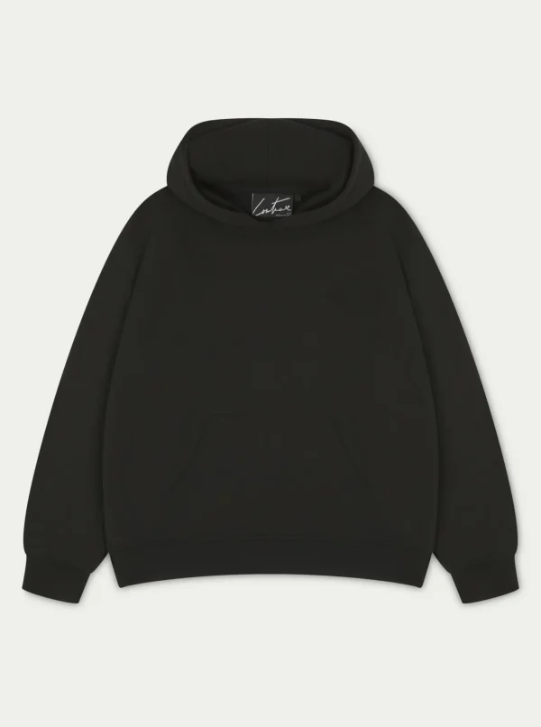 The Couture Club Outline Emblem Relaxed Hoodie