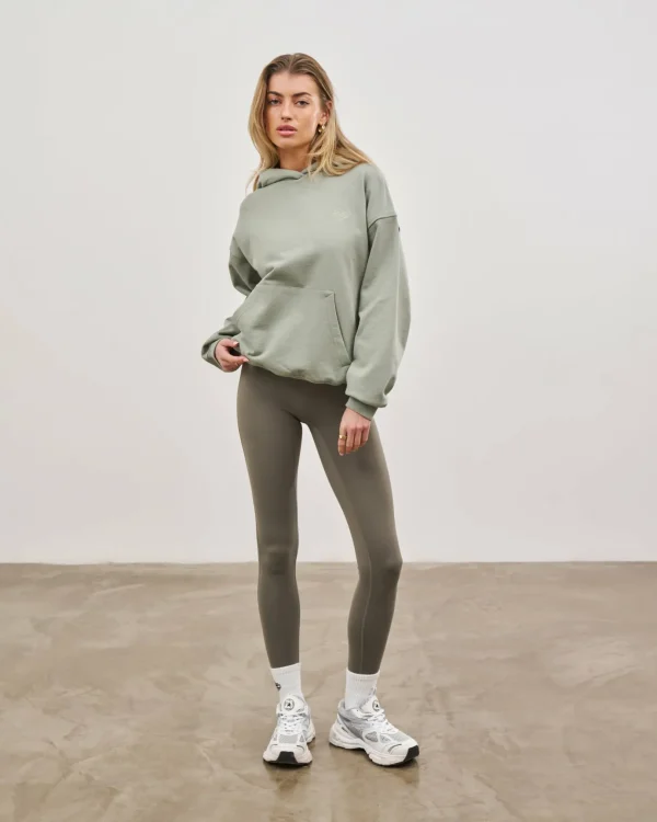 The Couture Club Outline Emblem Relaxed Hoodie