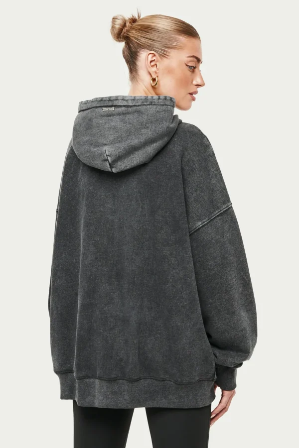 The Couture Club Oversized Zip Through Hoodie