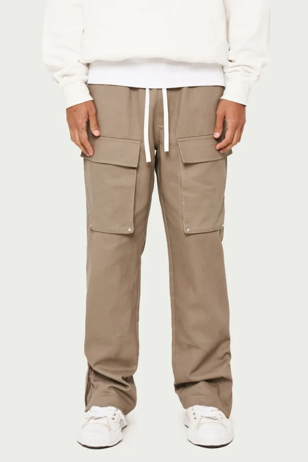 The Couture Club Peached Twill Straight Cargos