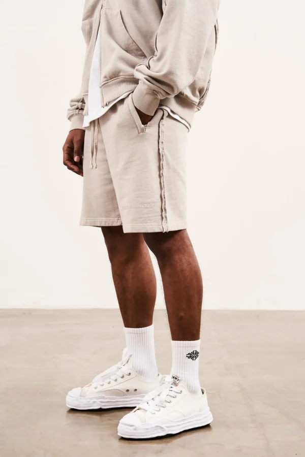 The Couture Club Raw Seam Shorts