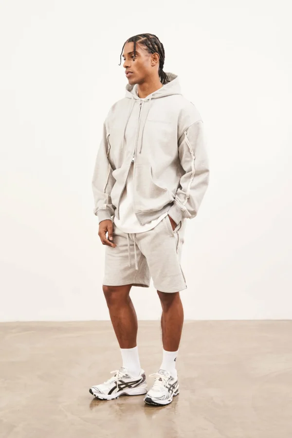 The Couture Club Raw Seam Shorts