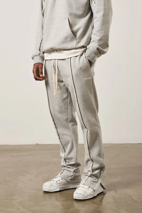 The Couture Club Raw Seam Straight Leg Joggers