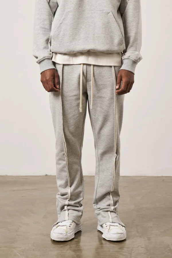The Couture Club Raw Seam Straight Leg Joggers