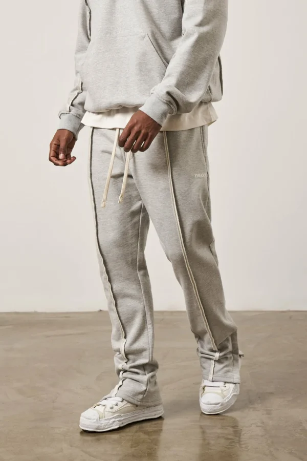 The Couture Club Raw Seam Straight Leg Joggers