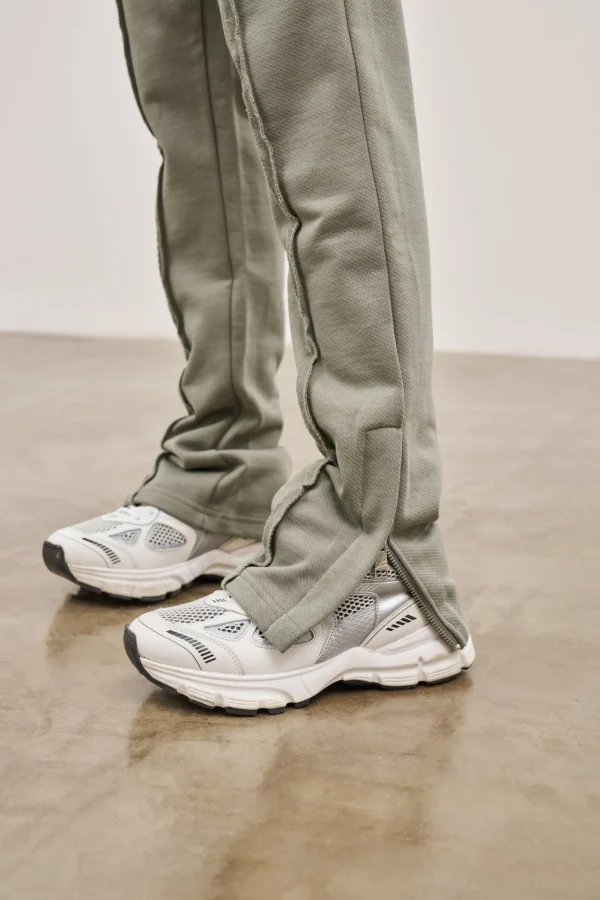 The Couture Club Raw Seam Straight Leg Joggers