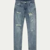 The Couture Club Rip And Repair Stacked Jeans