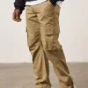 The Couture Club Ripstop Relaxed Cargo Trousers