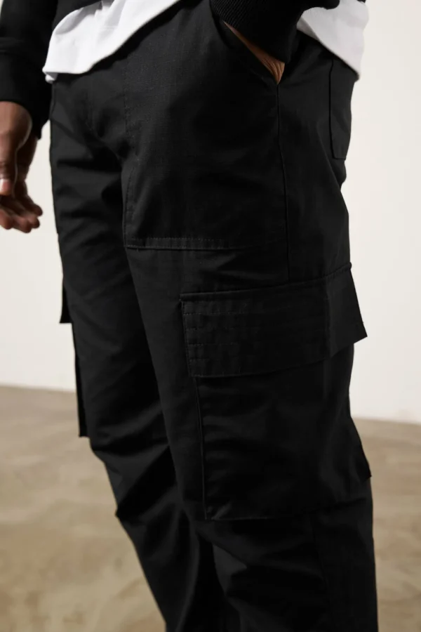 The Couture Club Ripstop Relaxed Cargo Trousers