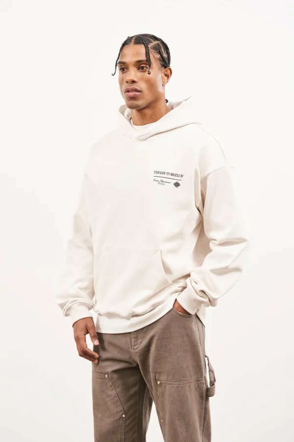 The Couture Club Script Multi Graphic Hoodie