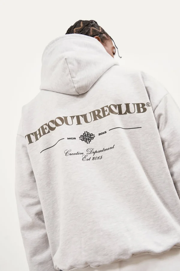 The Couture Club Script Multi Graphic Hoodie