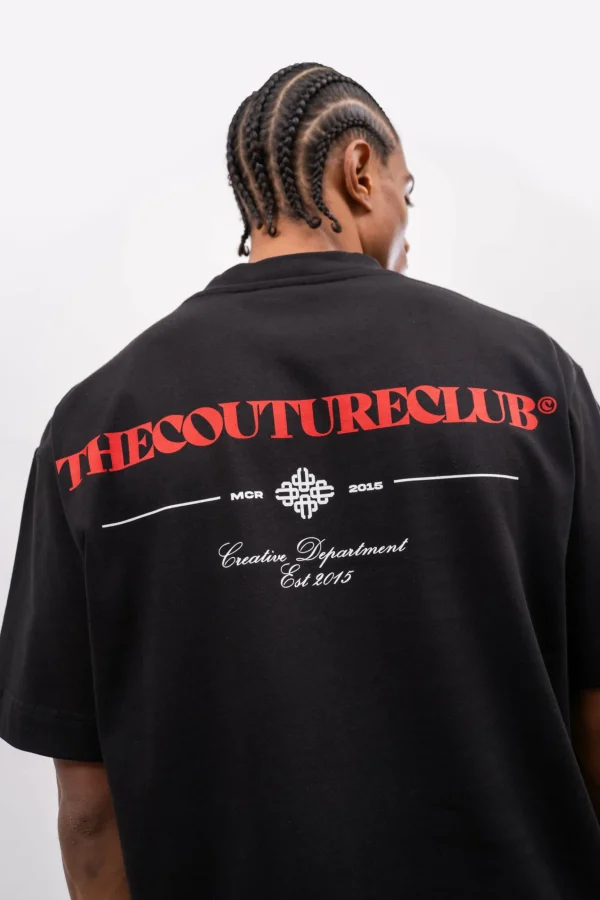 The Couture Club Script Multi Graphic T-Shirt