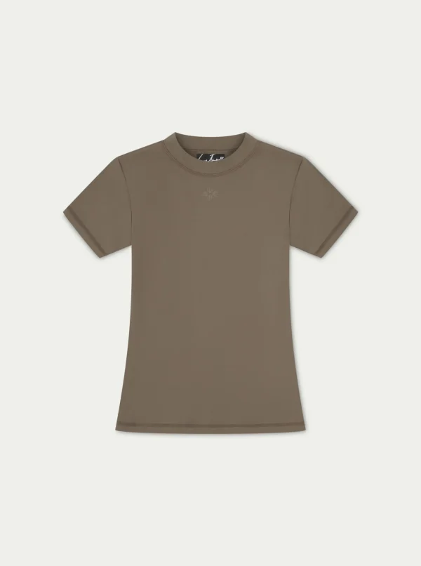 The Couture Club Sculpting Stretch Emblem Baby Tee
