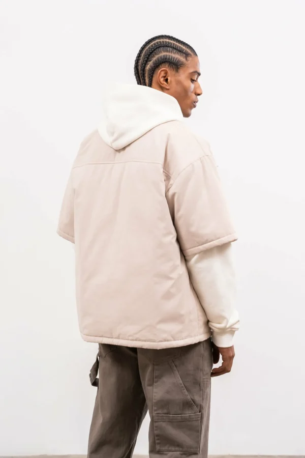 The Couture Club Short Sleeve Padded Shirt