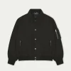 The Couture Club Smart Nylon Bomber Jacket