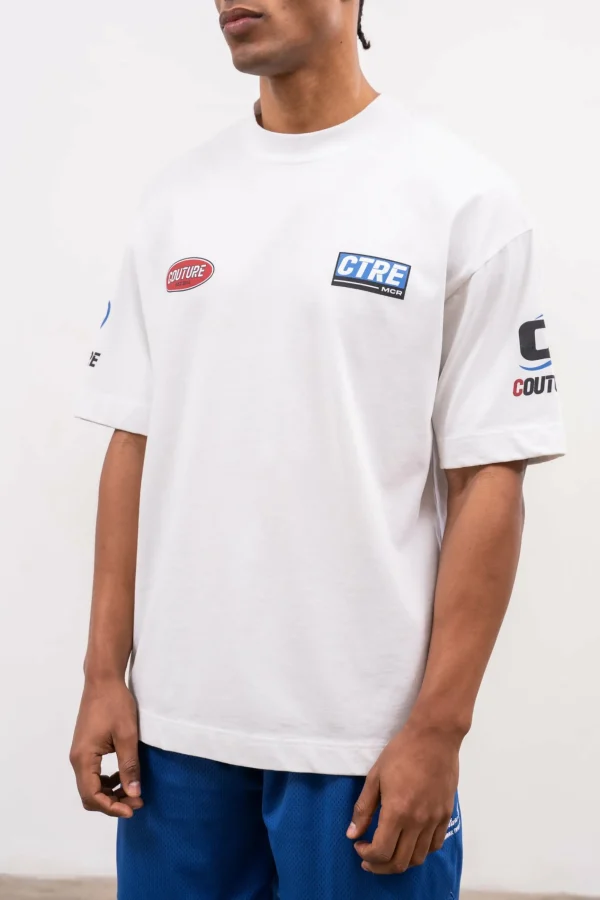 The Couture Club Sports Multi Logo T-Shirt