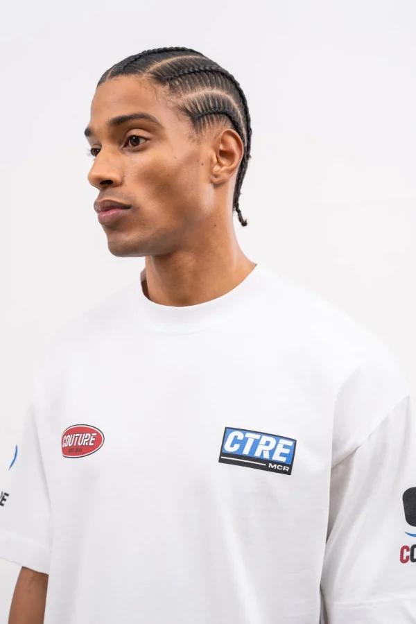 The Couture Club Sports Multi Logo T-Shirt