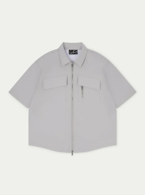 The Couture Club Technical Heavyweight Zip Overshirt