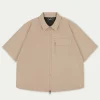 The Couture Club Technical Heavyweight Zip Overshirt