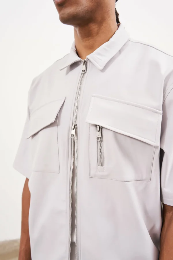 The Couture Club Technical Heavyweight Zip Overshirt