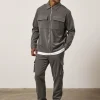 The Couture Club Technical Rib Zip Through Shacket