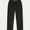 The Couture Club Twill Rivet Detail Carpenter Pant