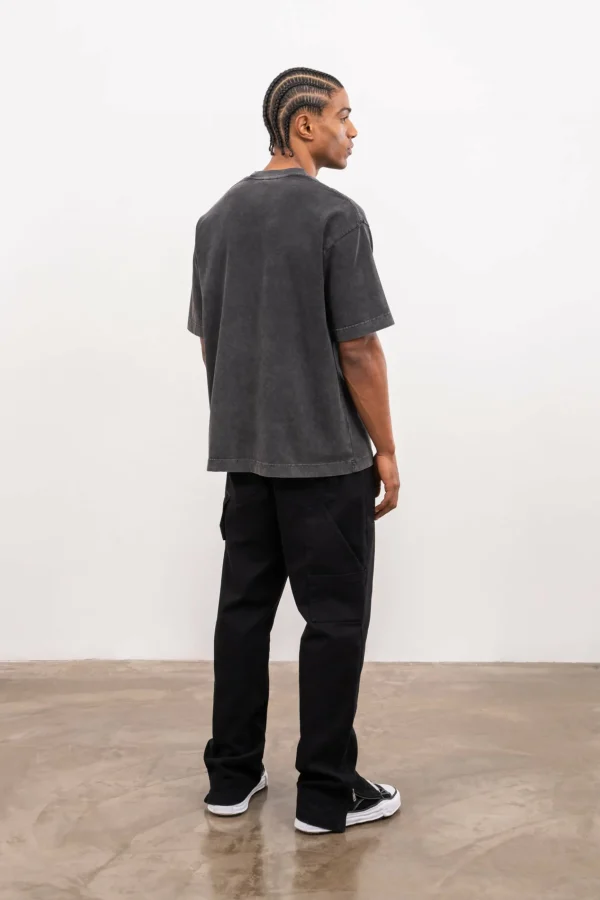 The Couture Club Washed Pocket Detail T-Shirt