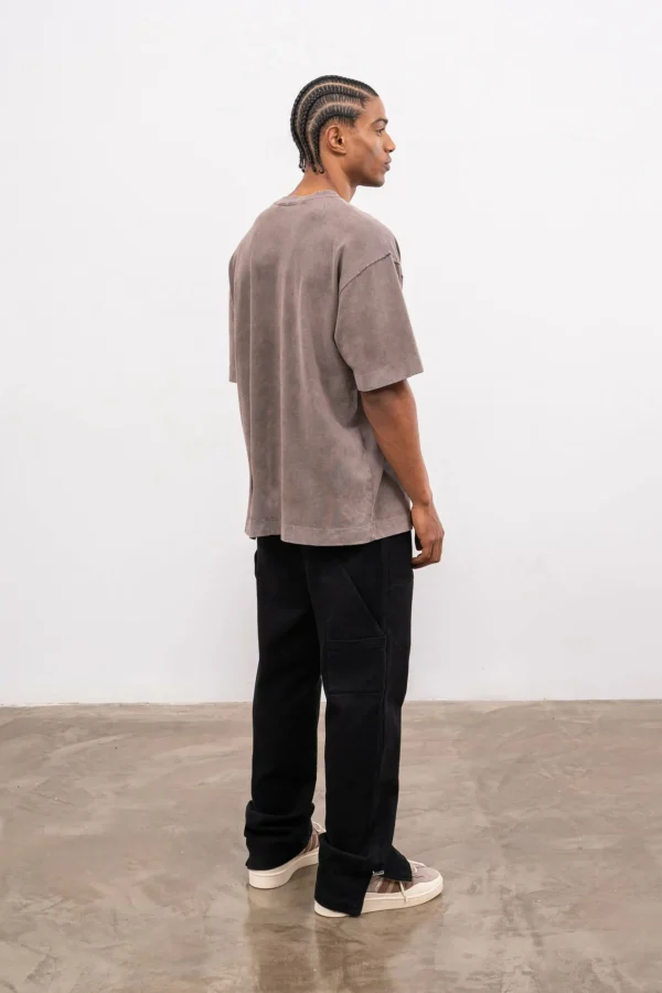 The Couture Club Washed Pocket Detail T-Shirt